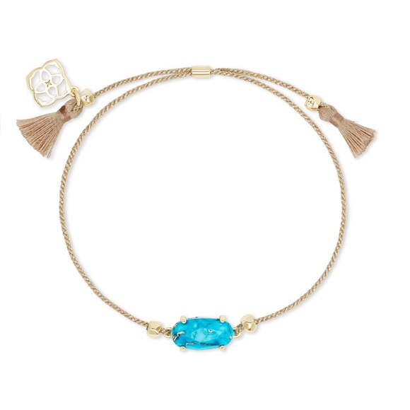 Anna Friendship Bracelet Gold Bronze Veined Maroon Jade main image 1